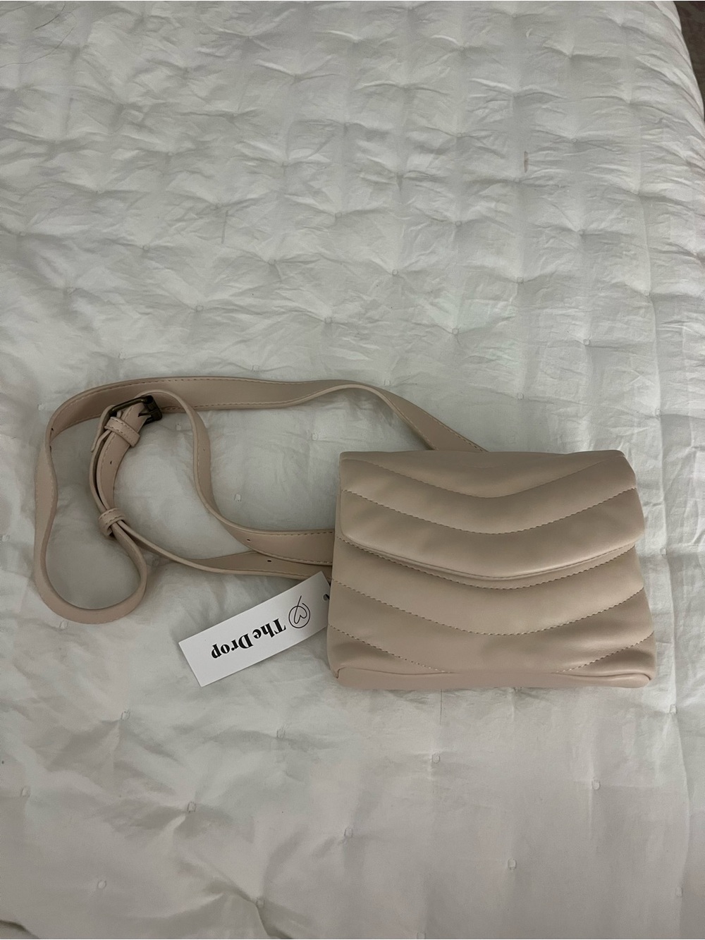 NWT Ivory Quilted Crossbody Bag - Women